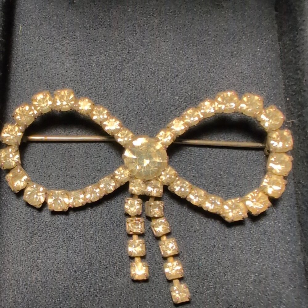 Rhinestone Brooch